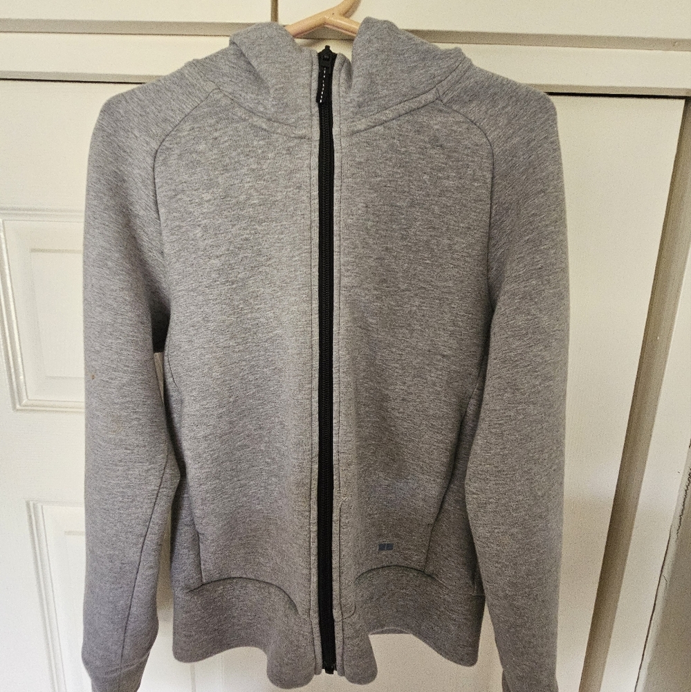 Uniqlo Boys Ultra Stretch Dry Sweat Full-Zip Hoodie